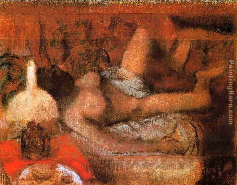 Edgar Degas Reclining Nude